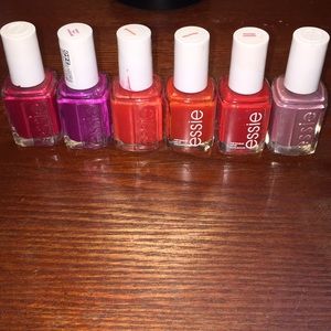 Lot of 6 Essie Nail Polishes. Nearly all Full